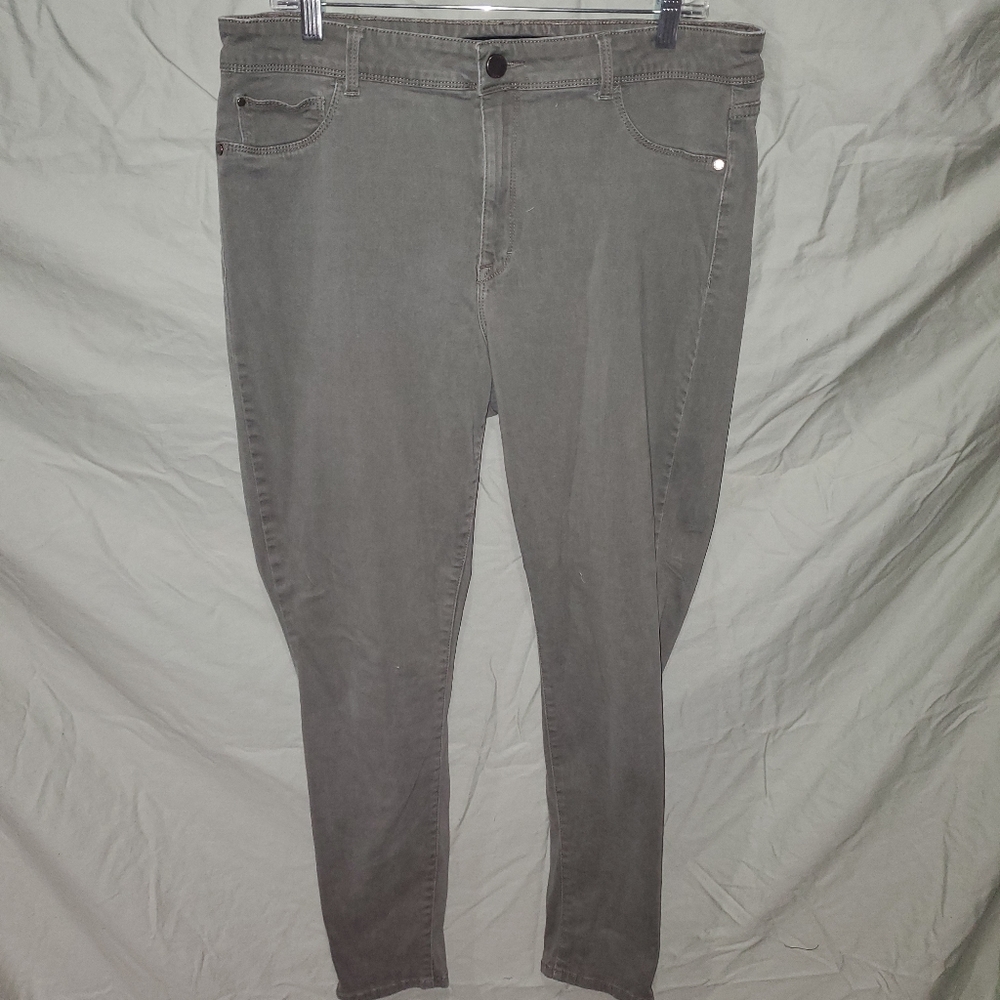 Olive Green Skinny Jeans